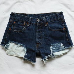 Levi's Distressed Cut Off Shorts